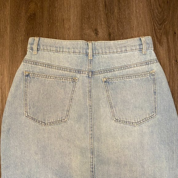 #83 Dynamite Women's Blue Jean Skirt - Small - Picture 9 of 11